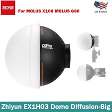Zhiyun Dome Diffusion ZY Mount for Zhiyun Molus X100 Molus G60 COB Video Light