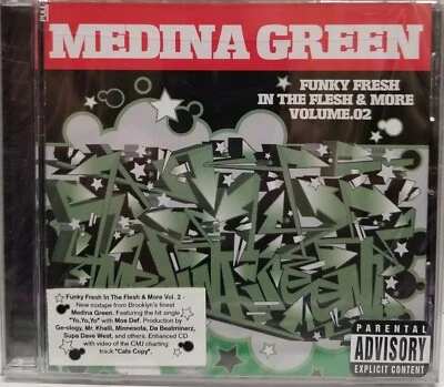 Medina Green-Funky Fresh In The Flesh & More Vol. 2 FACTORY SEALED CD  - Image 1 of 2