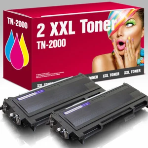 2 Toner kompatibel zu Brother TN2000 DCP7010 HL2040 FAX2920 MFC7420 MFC2820 - Bild 1 von 1