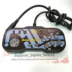 Pc Engine 6 Button Controller Avenue Pad 6 PCE HE System Control Pad Retro Gamin - Picture 1 of 2