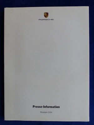 Porsche 911 GT3 Boxster Carrera MJ 2004 - Pressemappe CD-Rom press-kit 09.2003 - Bild 1 von 4