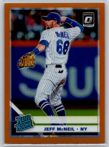 Jeff McNeil 2019 Panini Donruss Optic Orange Rated Rookie /99 #40 New York Mets - Picture 1 of 2
