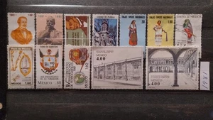 Mexico Stamp 1981 12 lot all different most used as seen, combine shipping - Picture 1 of 2