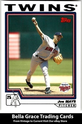 Bola de beisebol 2004 Topps Joe Mays #259 Minnesota Twins MLB  - Imagem 1 de 2