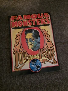 FAMOUS MONSTERS OF FILMLAND Magazine #100 ORIGINAL 1976 VTG Frankenstein Warren - Picture 1 of 8