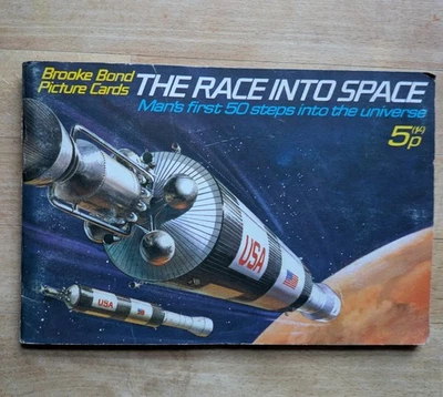 Brooke Bond Picture Cards - The Race Into Space (1971) Album - nearly complete - Image 1 of 4