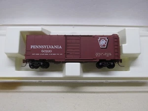 ESCALA Z ~ MICRO TRENES # 14106-2 ~ PENNSYLVANIA 40' VAGÓN DE CAJA # 603120 - Imagen 1 de 4
