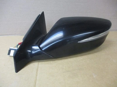 14 15 Hyundai Azera Driver Espelho Lateral Esquerdo Lh Pisca Preto Ônix Pérola - Imagem 1 de 4