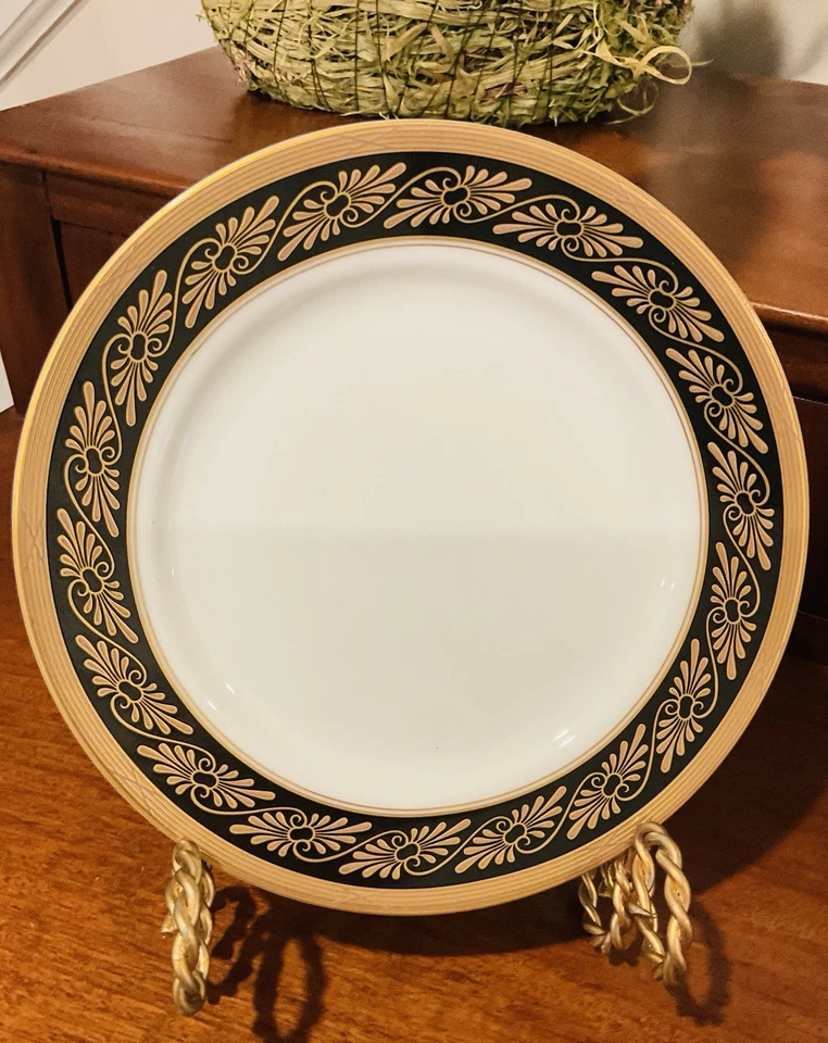 Juego de 4 platos de pan y mantequilla Fabergé Montplaisir raro encontrar 6 5/8 pulgadas  Foto 1 de 4