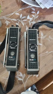 Vintage zestaw Sony walkie-talkie – model ICB-650 - Zdjęcie 1 z 5
