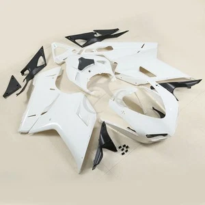 White Unpainted Injection Fairing Bodywork set For DUCATI 1098 848 1198 07-12 - Picture 1 of 9