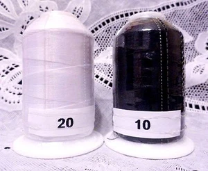 NEW White & Black GUTERMANN miniking 100% polyester thread 1094 yd Spools - Picture 1 of 1