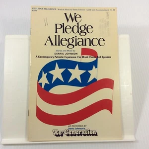 We Pledge Allegiance Derric Johnson ReGeneration Choral Music Book - Picture 1 of 10