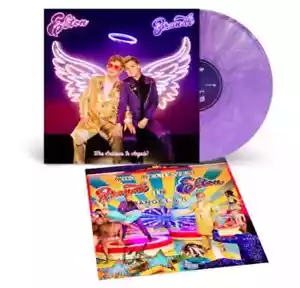 Elton John Who Believes In Angels? Ltd Signed Card + Marbled Vinyl Sealed MINT - Photo 1/6