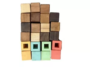 Bannor Toys Classic Silicone + Wood Block Set for Babies and Toddlers - Picture 1 of 3