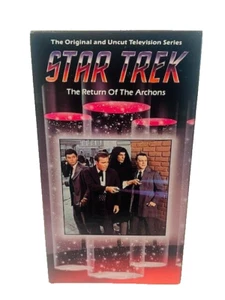 Star Trek Original TV Series VHS Tape Movie Kirk Spock 1985 Return Archons Mccoy - Picture 1 of 2