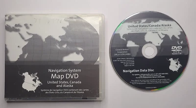 2007/2008/2009/2010 CADILLAC DTS NAVIGATION MAP DVD PART #25912408U DVD ROM 3.10 - Image 1 of 4