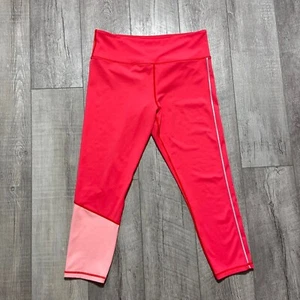 Zyia Active 16-18 Reflective Stripe n Tight 7/8 leggings Hi-Rise Popsicle Pink - Picture 1 of 10