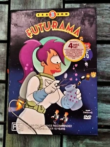 Futurama Season 3 DVD Box Set 4 Disc PRE OWNED VGC - Picture 1 of 5