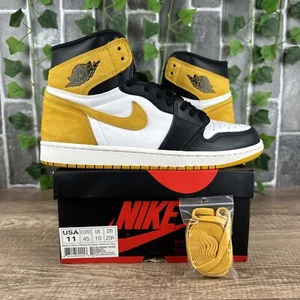 Size 11 - Air Jordan 1 Retro High OG Best Hand In Game Yellow Ochre 2018 VNDS - Picture 1 of 11