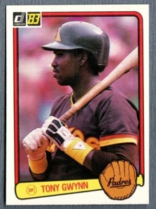 Tony Gwynn RC Rookie 1983 Donruss Card #598 Padres NEAR MINT HOF - Foto 1 di 1