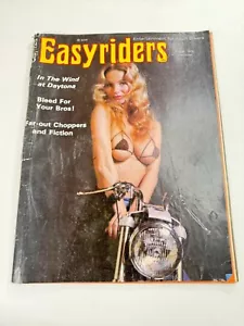 EASYRIDERS Motorcycle Magazine -- August 1976 #38 Daytona 1965 Sportster Chopper - Picture 1 of 7