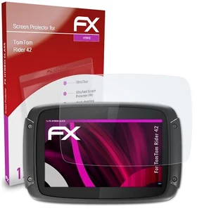 atFoliX Pellicola Vetro per TomTom Rider 42 9H Armatura di protezione - Foto 1 di 5