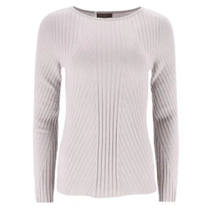 N. Peal Ribbed Cashmere Jumper - Picture 1 of 6