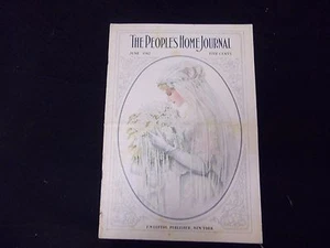1912 JUNE PEOPLE'S HOME JOURNAL MAGAZINE - GREAT ILLUSTRATIONS & ADS - ST 1793 - Picture 1 of 2