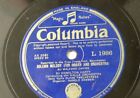 78rpm 12" WALFORD DAVIES - HALLE - HARTY solemn melody / purcell trumpet volunta