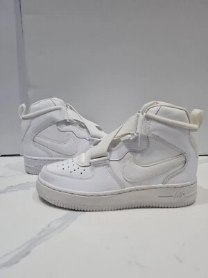 Nike Air Force 1 Highness UK 4 / US4.5Y / EUR 36.5 bianche BQ3598-100 - Immagine 1 di 4