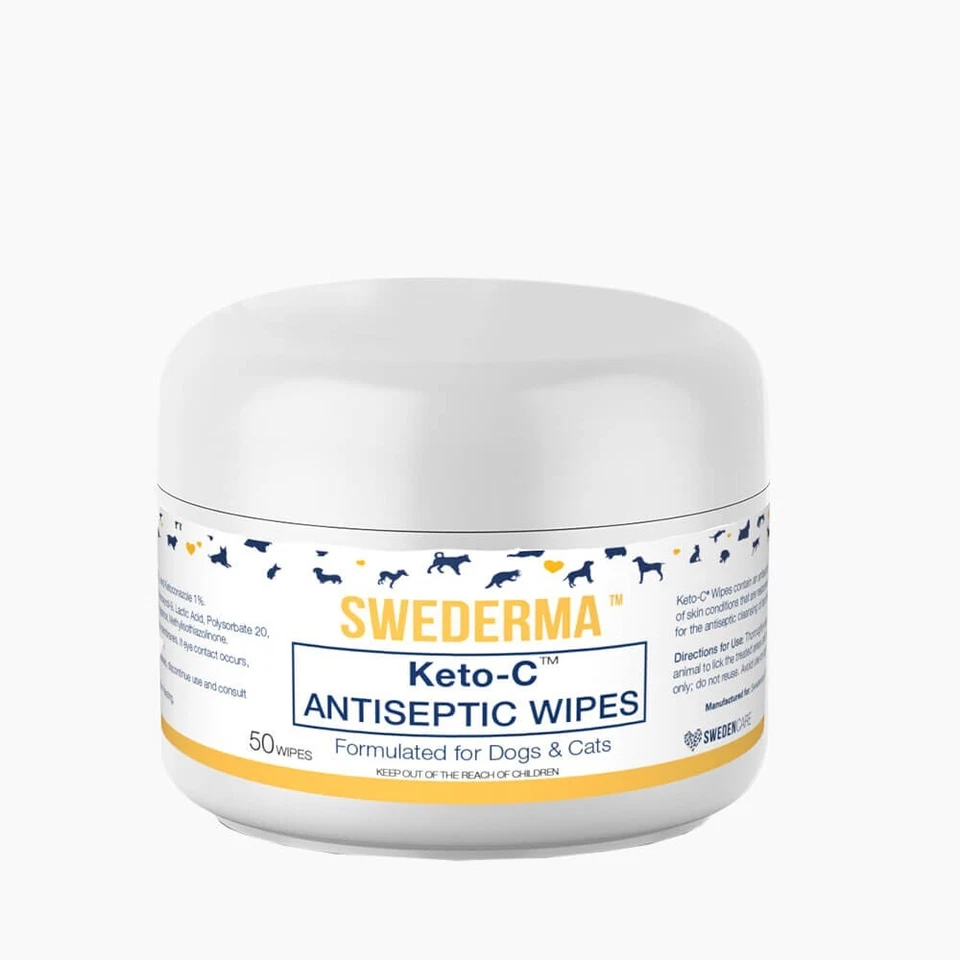 Swederma Keto-C Antiseptic Wipes 50 Ct - Image 1 of 1