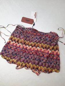 Missoni Mare flamed knitted chevron pareo mini skirt swimwear new with tag - Imagen 1 de 10