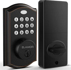 Serratura elettronica a catenaccio senza chiave ingresso DoorLock serratura automatica impermeabile smart lock - Foto 1 di 8