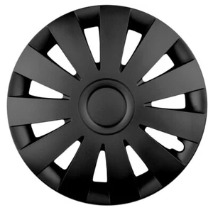 4x14" Embellecedores Cubiertas de rueda para Honda Jazz - Negro 14" - Imagen 1 de 5