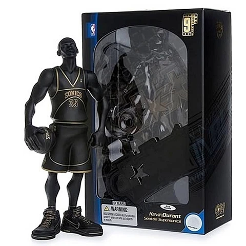 NBA All-Star Kevin Durant (Black Edition) Vinyl Figure Seattle Super Sonics Cover