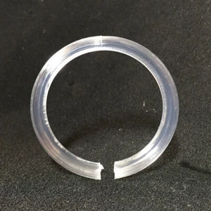 10 Stck. Klar Kunststoff Armband Aufbewahrung Display Kreis Ring Schmuck Regal Vitrine - Bild 1 von 11