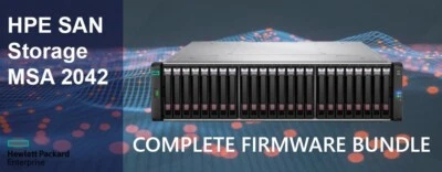 Critical!!! HP MSA 2040 2042 Complete Controller-Disks-Disk  Enclosure Firmware - Image 1 of 4