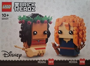 LEGO® BrickHeadz™ - 40621 - Moana + Merida - Nr. 197+198 - Neu - OVP - Bild 1 von 2