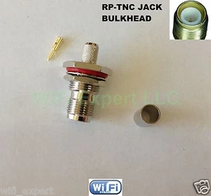 RP-TNC Gniazdo Zaciskowe do Belden 9258 LMR240 RG-8X RG8X RF Złącze kablowe - Zdjęcie 1 z 2