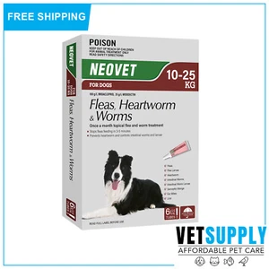 Neovet for Dogs 10 to 25 Kg RED 6 Pack - Picture 1 of 1