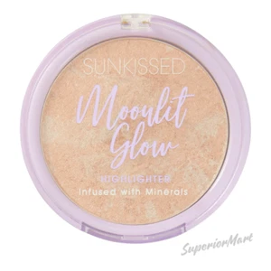 Sunkissed Moonlight Glow Matte Bronzer Highlighter - Infused With Minerals - Picture 1 of 2