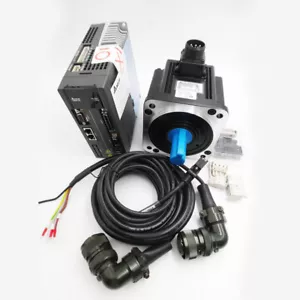 Kits de controlador de motor de servo sistema de CA Delta 1KW 4,77 nm 130 mm + cable 3M A2 - Imagen 1 de 12