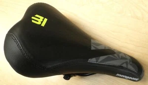 MONGOOSE BLACK/NEON YELLOW/GRAY BICYCLE SADDLE/SEAT BIKE PARTS 749-3 - Picture 1 of 5