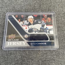 2020-21 Upper Deck Kyle Connor UD Game Worn Jersey Relic #GJ-KC Winnipeg Jets