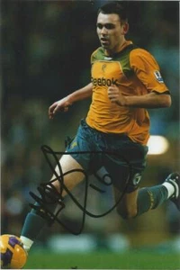 BOLTON: MARK DAVIES SIGNED 6x4 ACTION PHOTO+COA - Picture 1 of 1