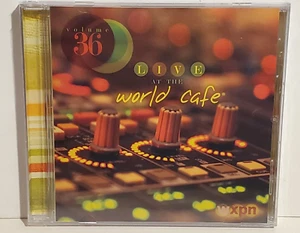 WXPN 88.5 PHILADELPHIA RADIO LIVE WORLD CAFE VOLUME 36 CD COMPACT DISC 2013 - Picture 1 of 2