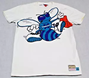 Mitchell & Ness Charlotte Hornets NBA Maglietta Grande Grafica Uomo L - Foto 1 di 10