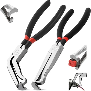 2 Stück Elektrische Trennzangen Set Verbinder Zange für Autos KFZ - Bild 1 von 12