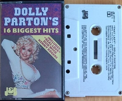 Dolly Parton - Dolly Parton's 16 Biggest Hits  1986 Aussie 16 Track Cassette EX - Image 1 of 2